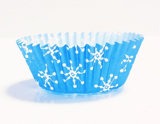 PME Snowflakes Cupcake Cases Mini Sized-Pack of 100 - Image 2