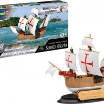 Revell RV05660 05660 5660 1:350 Santa Maria (Easy-Click) Plastic Model Kit, Various, 1/350