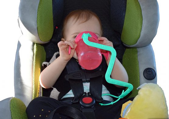 Cup Catcher by Brilli Baby - Catches The Cup, Keeps it Close and Clean (Blue/Aqua) - Image 4