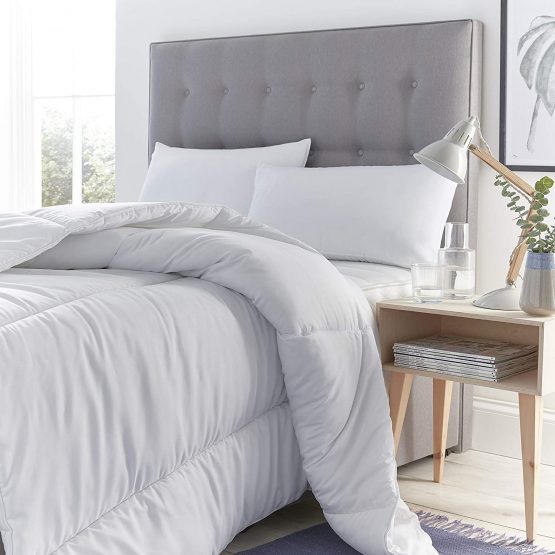 Silentnight Cooler Summer 4.5 Tog Duvet, Microfibre, White, King - Image 3