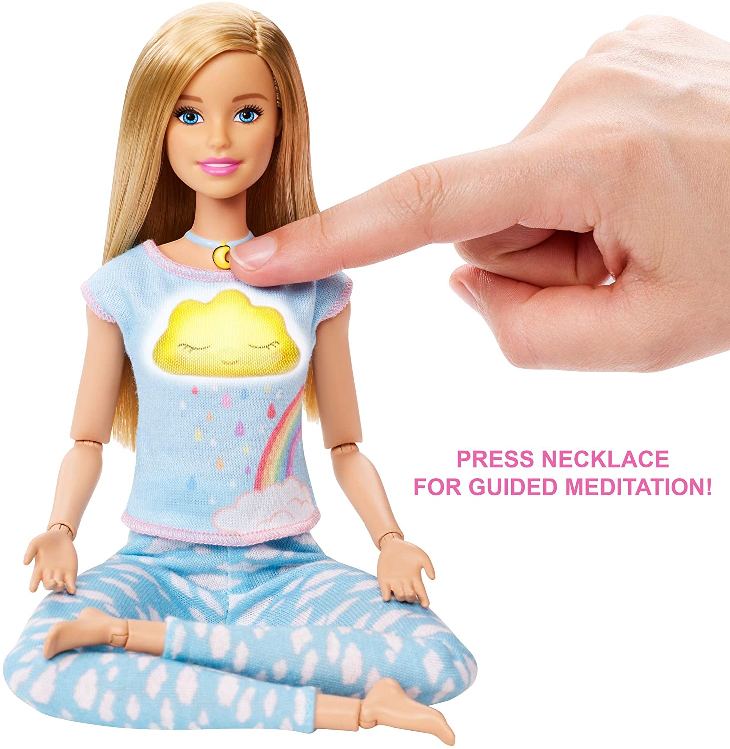 Barbie GNK01 Breath with Me Meditation Doll, Multicolored, 6.99 cm (Height), 8.5 cm (Length), 5.5 cm (Width) - Image 3