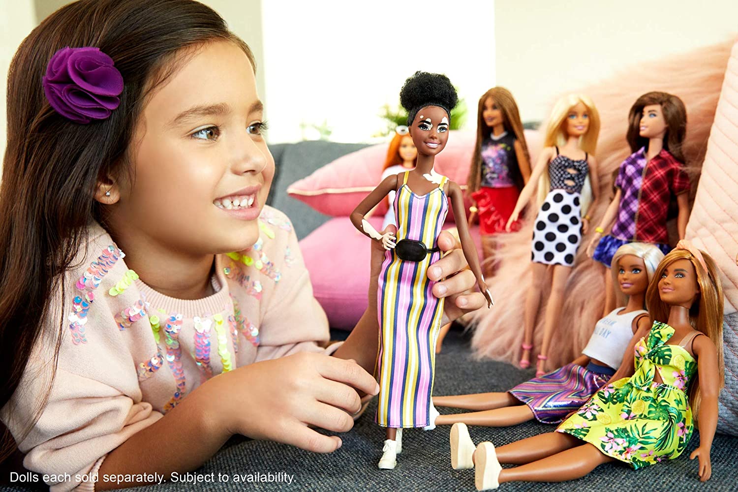Barbie Fashionistas Doll #135, White, Standard - Image 2
