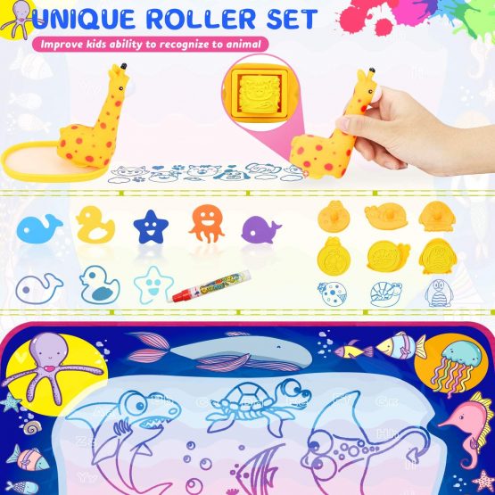 children's water drawing mat