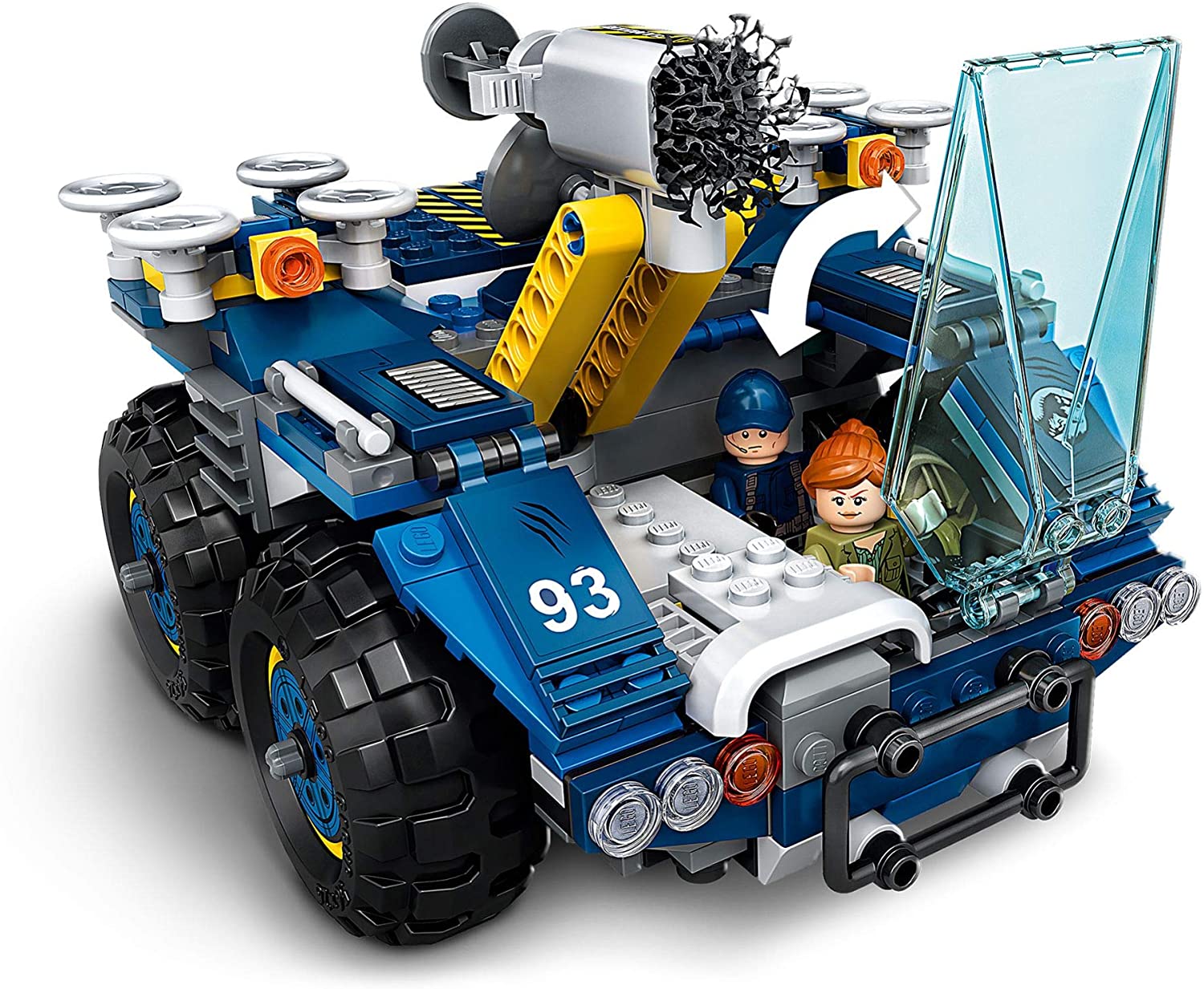 LEGO 75940 Jurassic World Gallimimus and Pteranodon Breakout Dinosaur Figures Building Toy for Kids 8+, Multicolor, moyen - Image 3