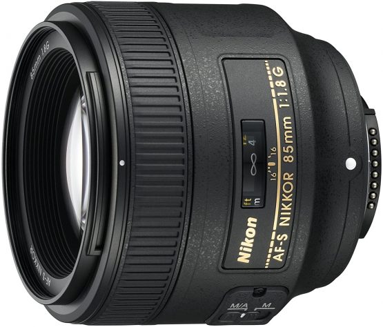 Nikon AF-S NIKKOR 85 mm f/1.8G Lens, Black