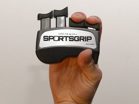 SPORTSGRIP Hand and Finger Exerciser (Hard - 7lbs / 3.2kg) – Best Ergonomic Finger Strengthener to Improve Grip for All Sport Athletes - Image 4