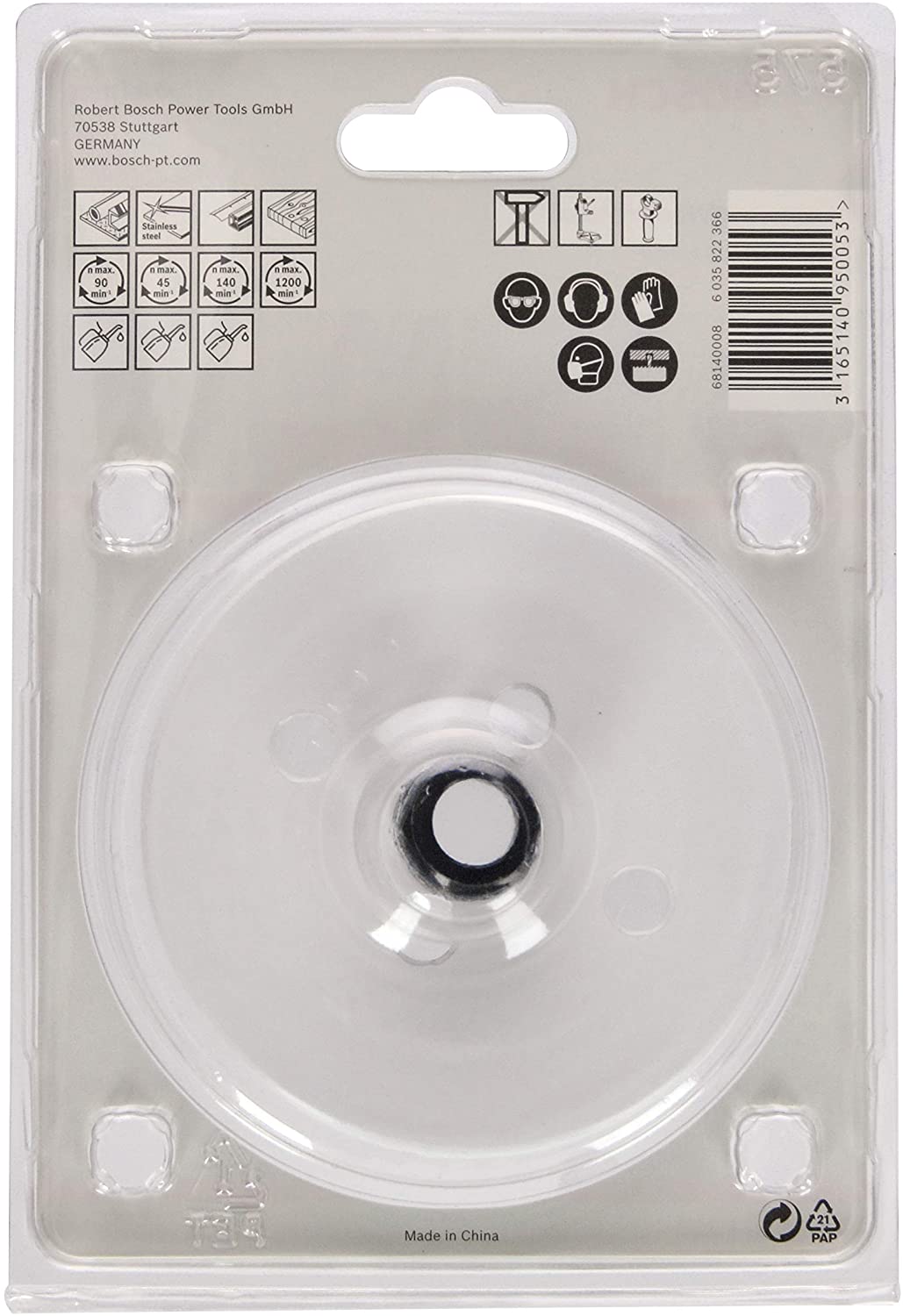 BOSCH Bi-Metal Hole Saw (for Wood and Metals 8% Cobalt Alloy, Progressive Tooth Design, diameter 92 mm, Accessory Drills) - Image 3