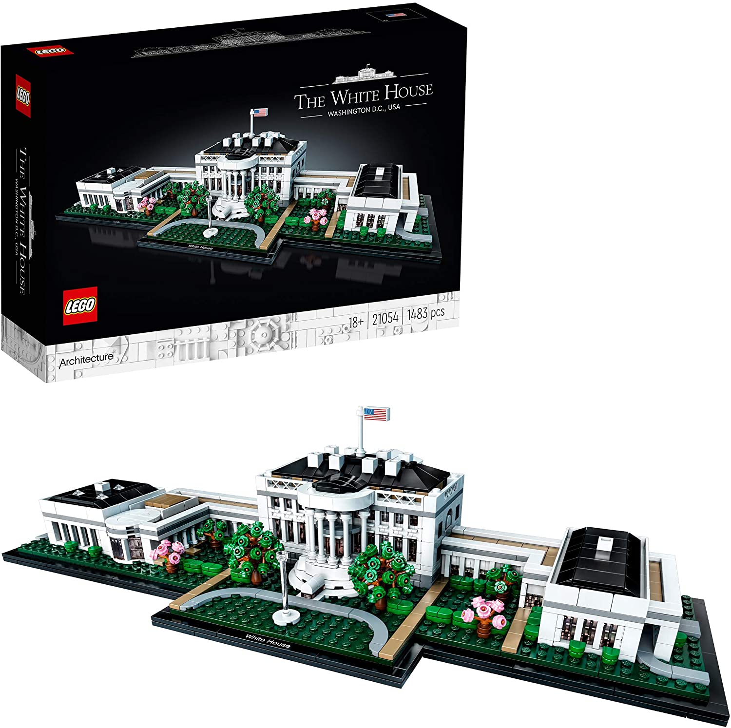 LEGO 21054 Architecture The White House Display Model Building Kit