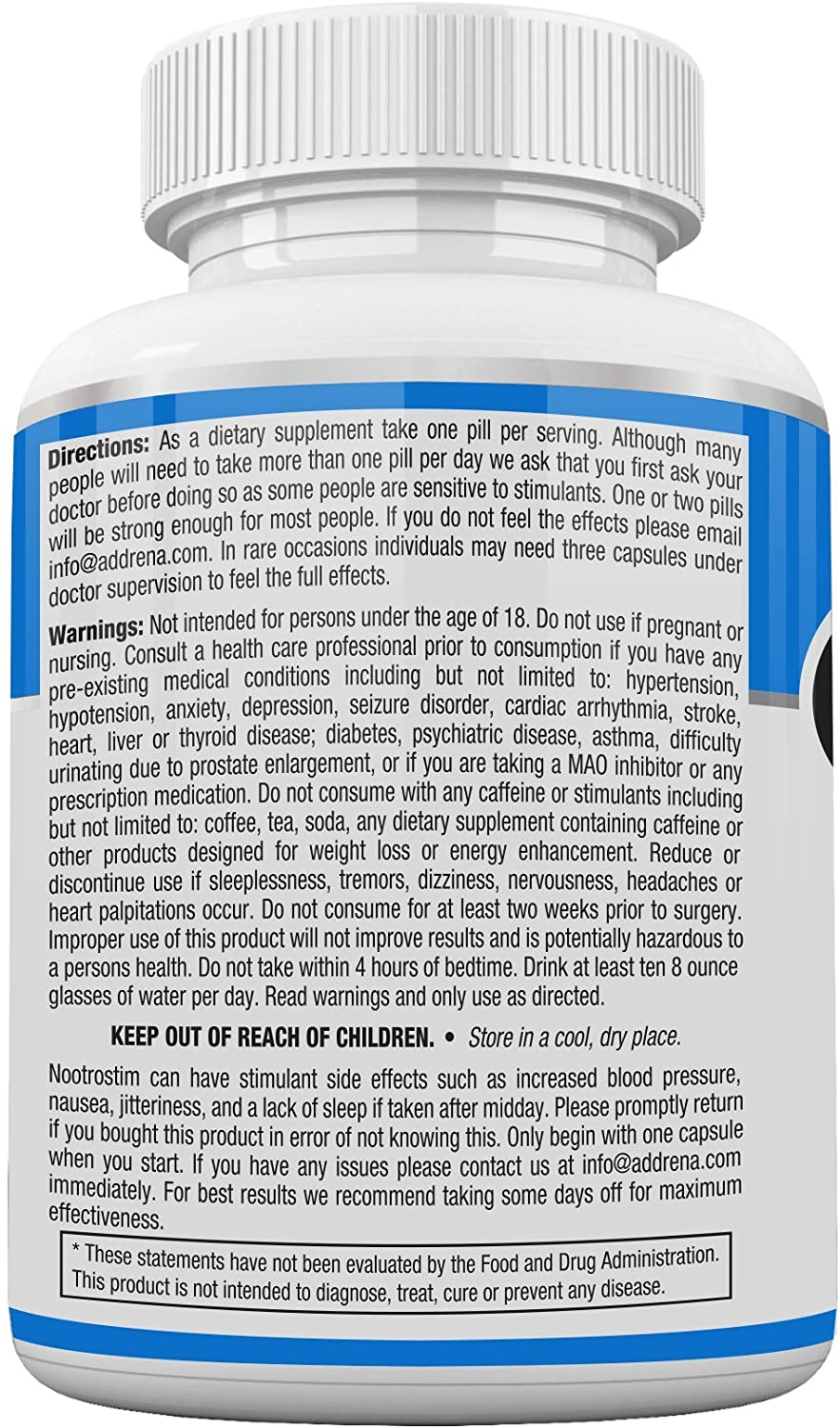 NootroStim- Add Attention, Energy & Focus with Nootropic Brain Supplements & Stimulants for Gamers Students - Image 3
