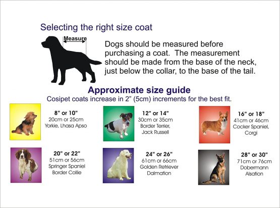 Cosipet Safety Coat, 14-inch/ 35 cm, Yellow - Image 2