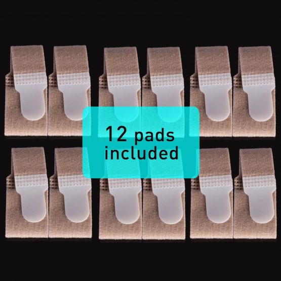 Sumifun Finger Buddy Wraps, 12 Pcs of Finger Tape for Jammed, Swollen, Dislocated Finger Joint, Finger Brace Splints for Curled Finger, Broken Finger and More - Image 2