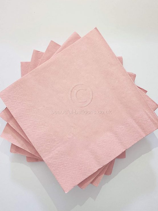Beautiful Balloons Pastel Pink Party Kit - Cups, Napkins and Plates! Complete Kit - Image 4