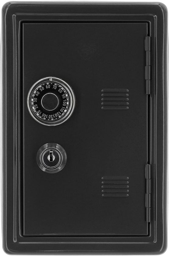 MIK Funshopping Box Safe with Key Black - Image 3