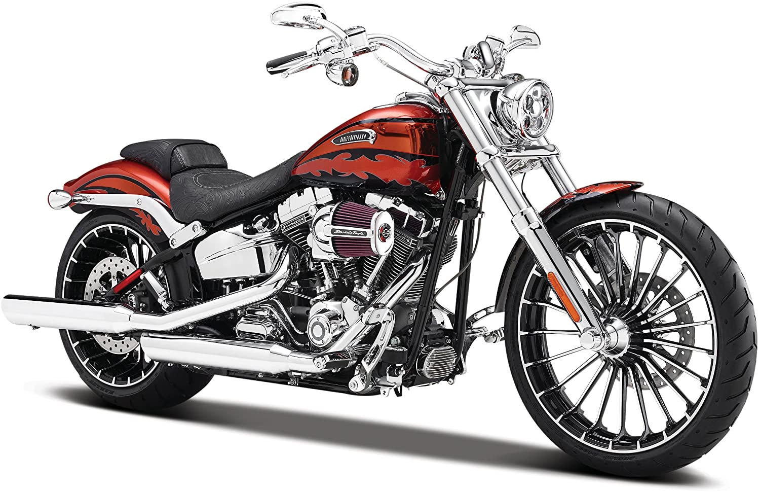 Maisto 32327 1:12 Scale "Cvo Breakout" Model Motorcycle, Multicolored, Large