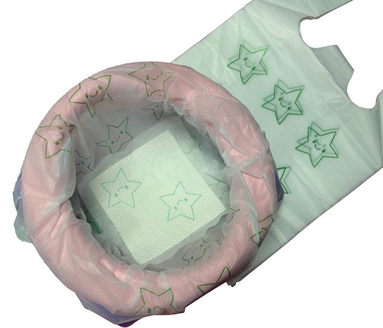 Travel Potty Liners Disposable (Pack of 10) - ECO Friendly Biodegradeable - Use Liner with Babyway & Other Leading Potties - Image 3