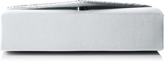 SWANKYSWANS Womens Abby Diamante Envelope Style Bag Clutch - Image 4