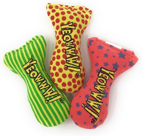 YEOWWW Very Strong Organic Catnip Cat Toys (1x Pollock 3x Stinkies) - Image 4