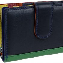 Golunski Ladies Tab Flap Over Leather Purse Wallet Change Graffiti Gift Box