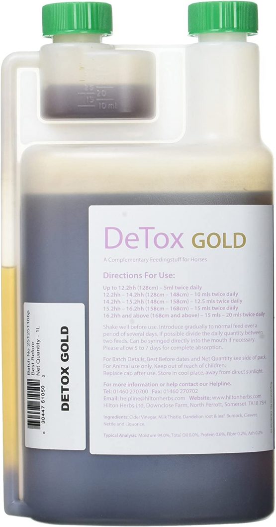 Hilton Herbs Detox Gold 1 Litre - Image 2