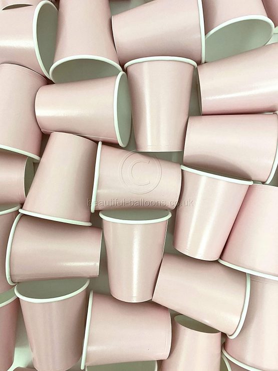 Beautiful Balloons Pastel Pink Party Kit - Cups, Napkins and Plates! Complete Kit - Image 2