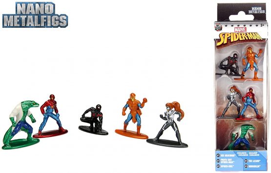 Marvel Spider-Man Nano Metal Figures 4 cm Collectable Figure 99252 Detailed Design Made Diecast Metal, Small Figures Perfect for Any Collector - Image 2
