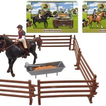 KandyToys TY2209 Horse and Rider Playset