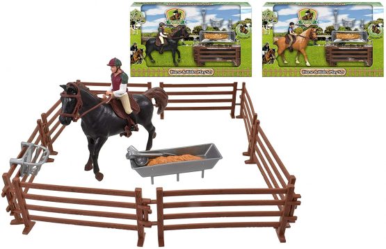 KandyToys TY2209 Horse and Rider Playset