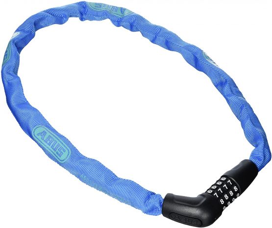 ABUS 5805C Steel-O-Chain 5805C/75 BU, Blue, 75 cm