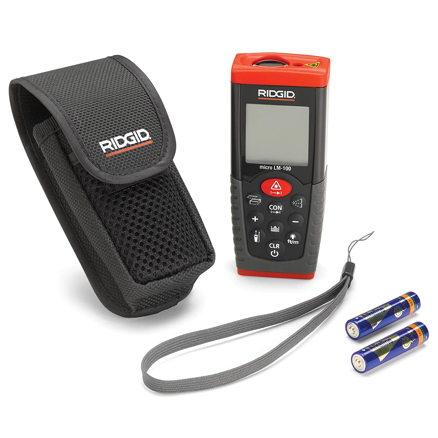 RIDGID 36158 micro LM-100 Laser Distance Meter, Digital Laser Distance ...