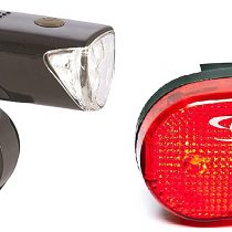 Sport Direct LED Mega White Bike Light Set