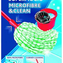 Vileda 159808 Microfibre& Clean SuperMop Bow, Green