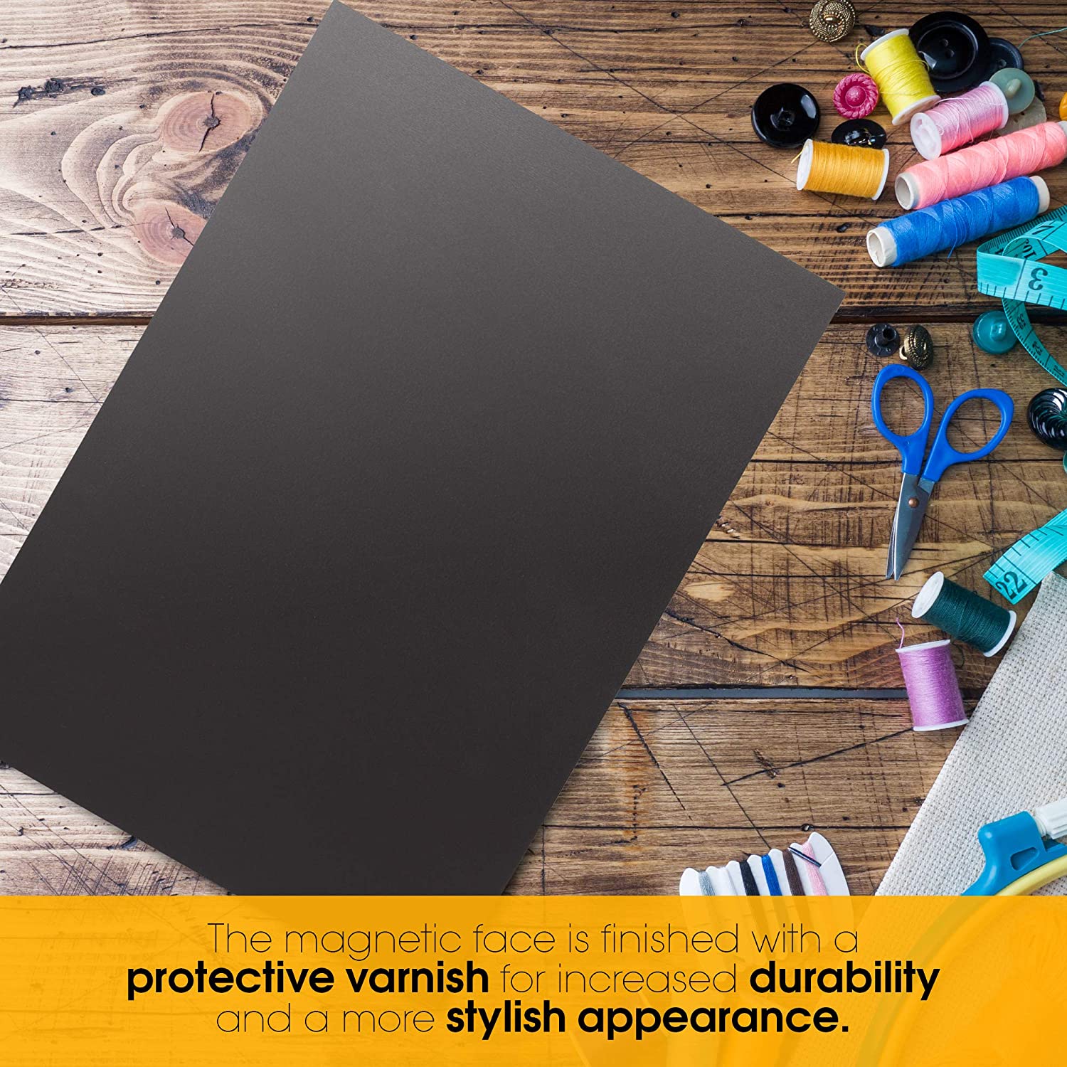 TMS A4 Magnetic Sheets, Magnets for Crafts 0.4mm Flexible Sheeting for Die Storage Art - Image 3