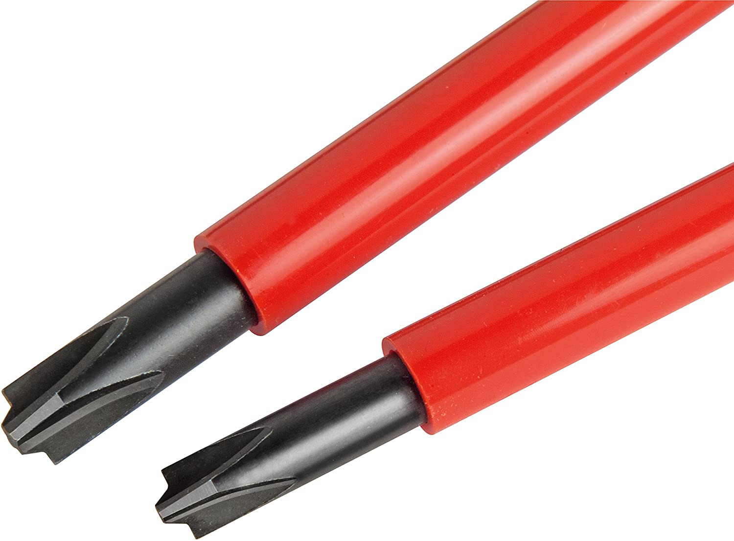 Stanley FMHT0-62648 "Borneo" PH/VDE Screwdriver Set, Red/Yellow - Image 2