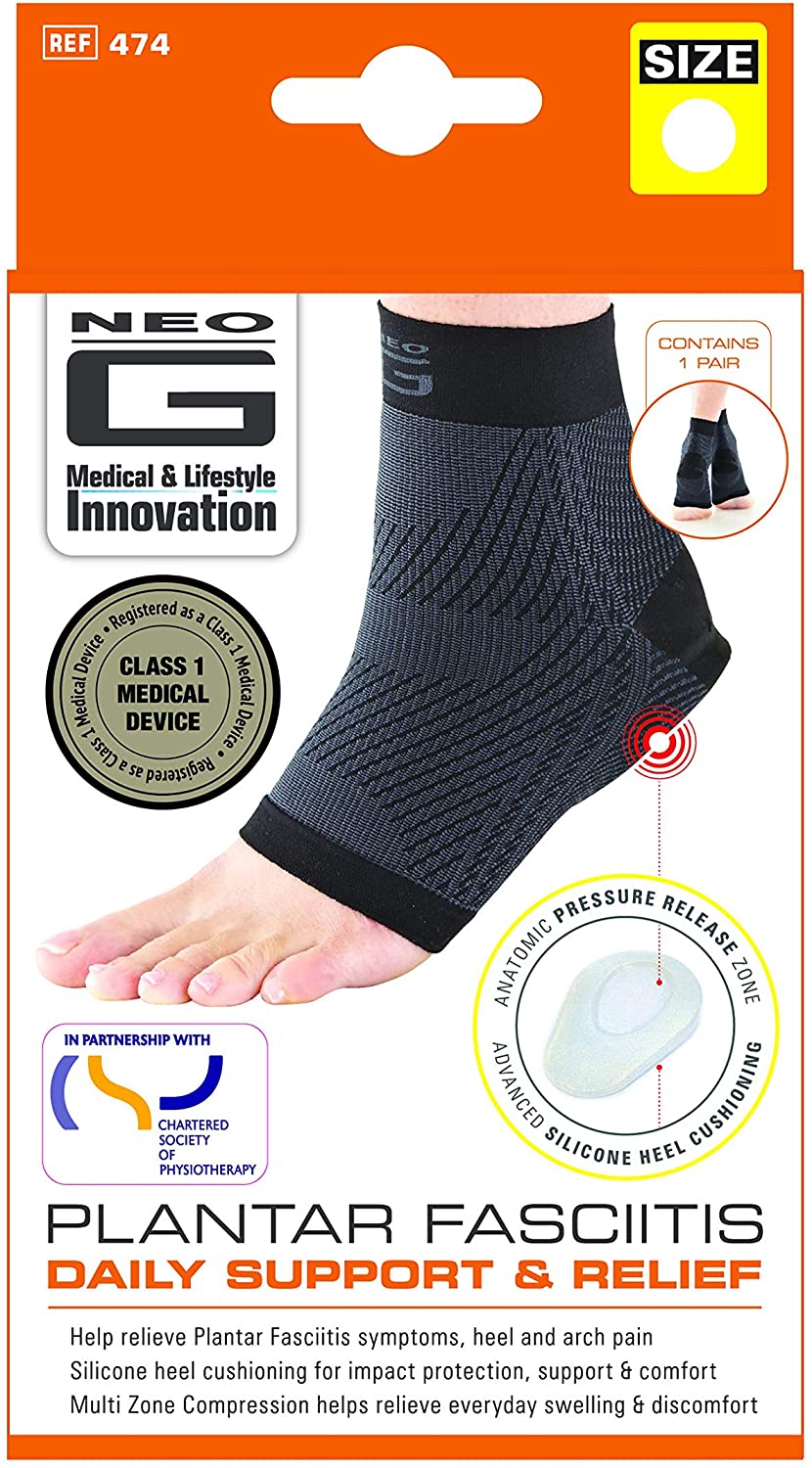 Neo-G Plantar Fasciitis Support Compression Socks for Plantar Fasciitis Foot Pain, Arch & Heel Pain Relief - Image 2