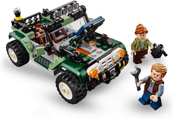 LEGO 75935 Jurassic World Baryonyx Face-Off: The Treasure Hunt Dinosaur Playset with Off Road Buggy Toy - Image 4