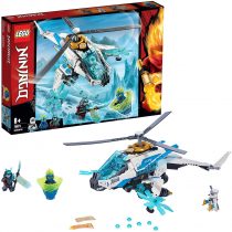 LEGO 70673 NINJAGO ShuriCopter Ninja Helicopter Toy with 3 Minifigures, Masters of Spinjitzu Playset
