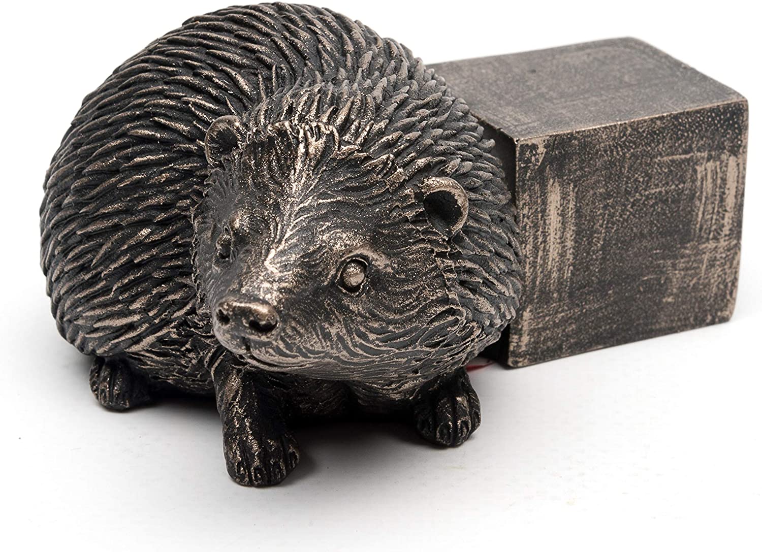 Potty Feet Hedgehog Figures Plant Pot Feet - Planter Support - Handmade Decorative Ornaments - 3pcs, Bronze - Image 4