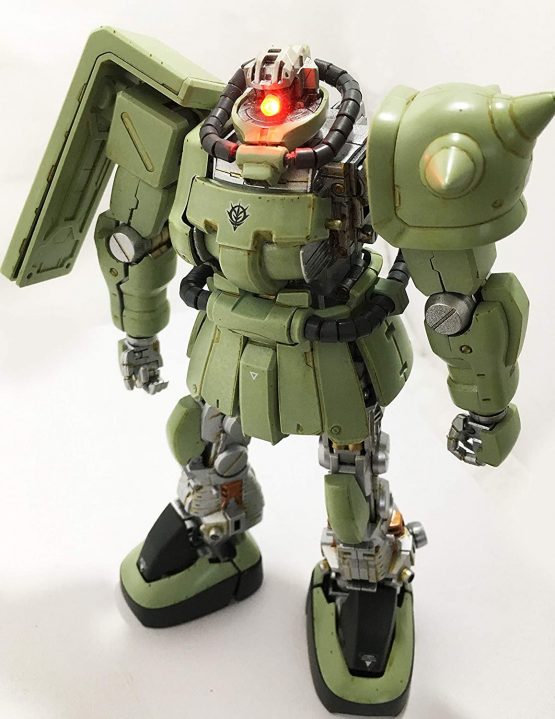 Bandai Hobby MS-06F2 Zaku II F2 Type Bitter Use of Mobile Suit Gundam 0083 Zeon Neuen Type MG Gundam Modeling Action Figure 1/100 - Image 3