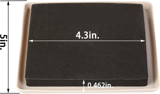 8 Pack 5 Inch Reusable Furniture Slider for Carpet,Square Furniture Mover,Furniture Sliders Carpet Sliders Furniture Moving Sliders Furniture Movers Furniture Moving Pads Furniture Glides Gliders - Image 3