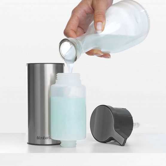 Brabantia 481208 Handwash Soap Dispenser - Matt Steel - Image 4