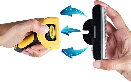 Deshedding Tool & Pet Grooming Brush for Small, Medium & Large Dogs, Cats & Horses, With Short to Long Hair. Dramatically Reduces Shedding In Under 10 Minutes - Image 3