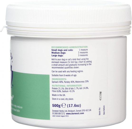 DORWEST HERBS Easy Green Powder for Dogs and Cats 250g - Image 3
