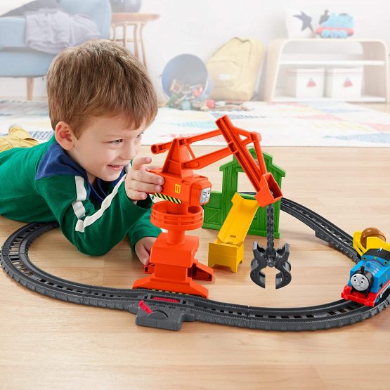 Thomas & Friends GHK83 Thomas and Friends Fisher-Price(R) (TM) Cassia Crane & Cargo Set - Image 4