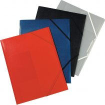 Herlitz A4 Polypropylene Wallet Folder - Assorted Colors (3 Pieces)