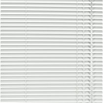 GARDINIA Aluminium Venetian Blinds, Visibility, Light and Glare Protection, Wall and Ceiling Mounting, Mounting Kit Included, Aluminium Venetian Blinds, White, 110 x 175 cm (WxH)