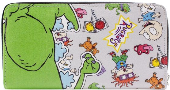 Rugrats Reptar Chuckie & Tommy Grey Coin & Card Clutch Purse - Image 4