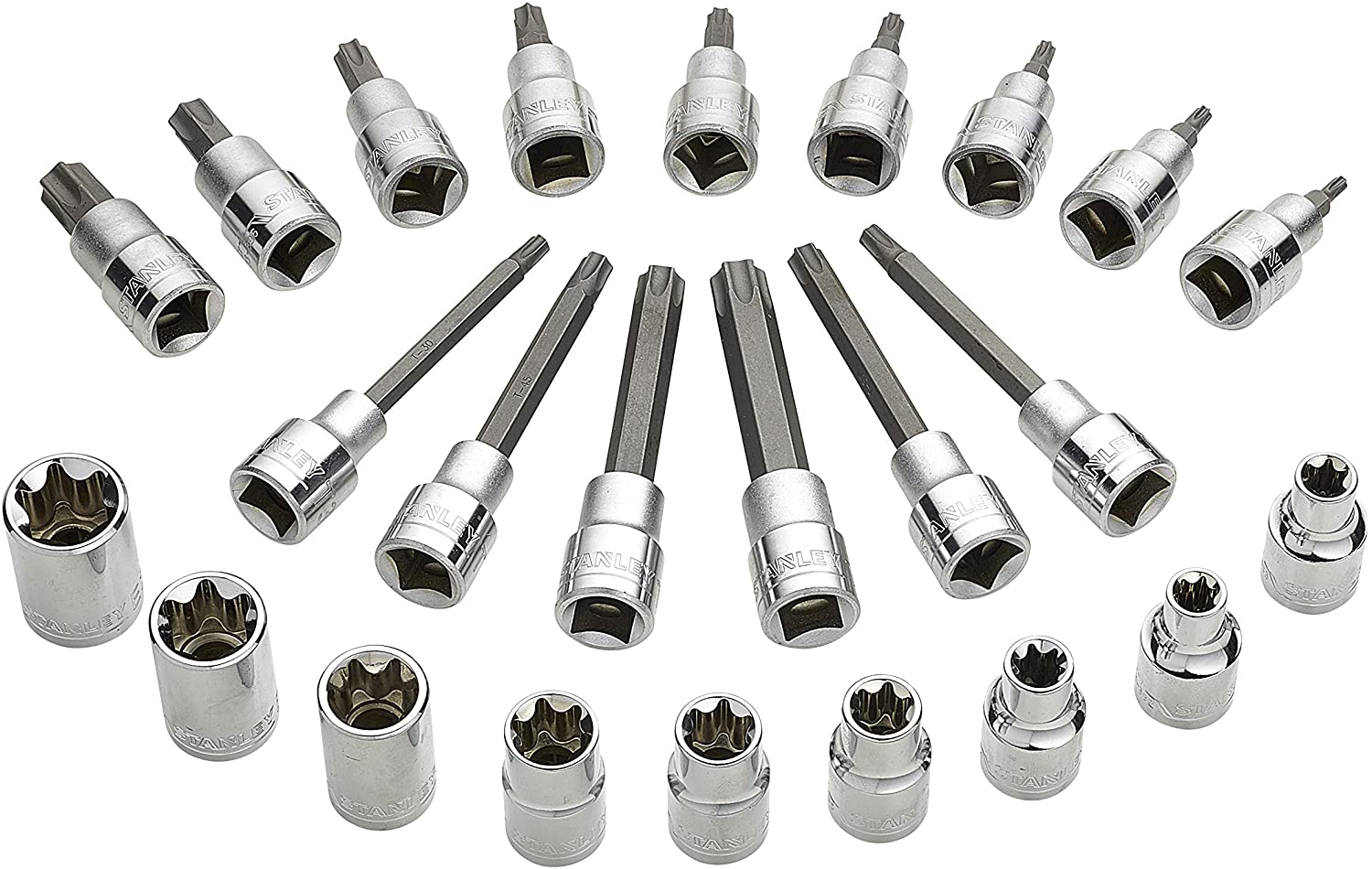 Stanley STMT1-74176 Module Bit Socket Set, Multi-Colour, 1/2-Inch, Set of 24 Piece - Image 2