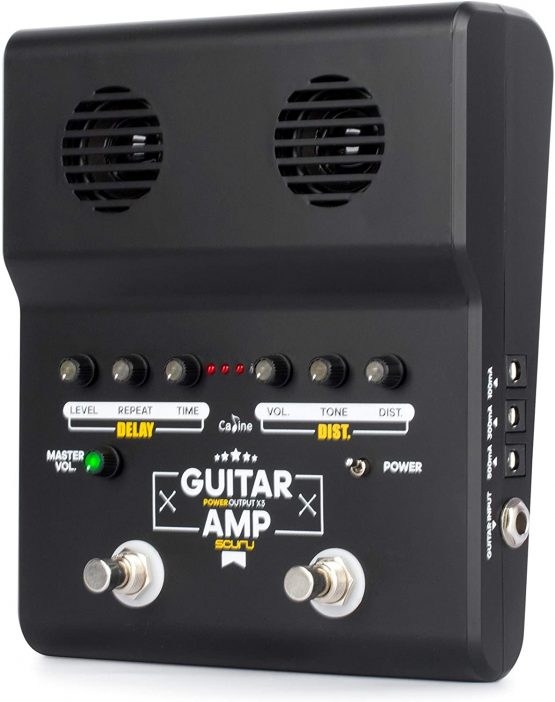 MIMIDI Rechargeable Guitar Power Amplifier 5W Mini Portable Guitar