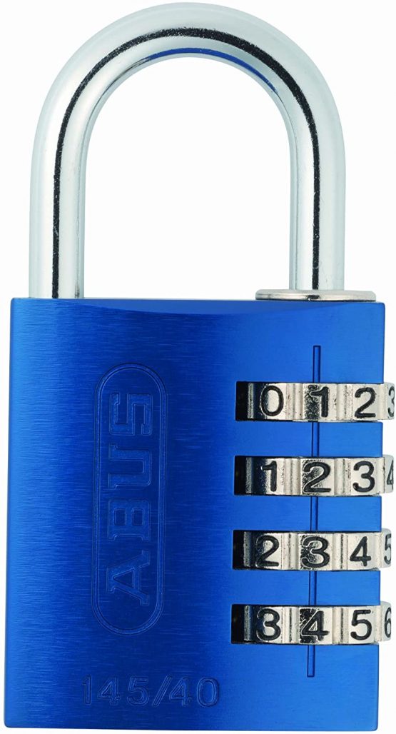 ABUS 145/40 Combination Padlock - Blue