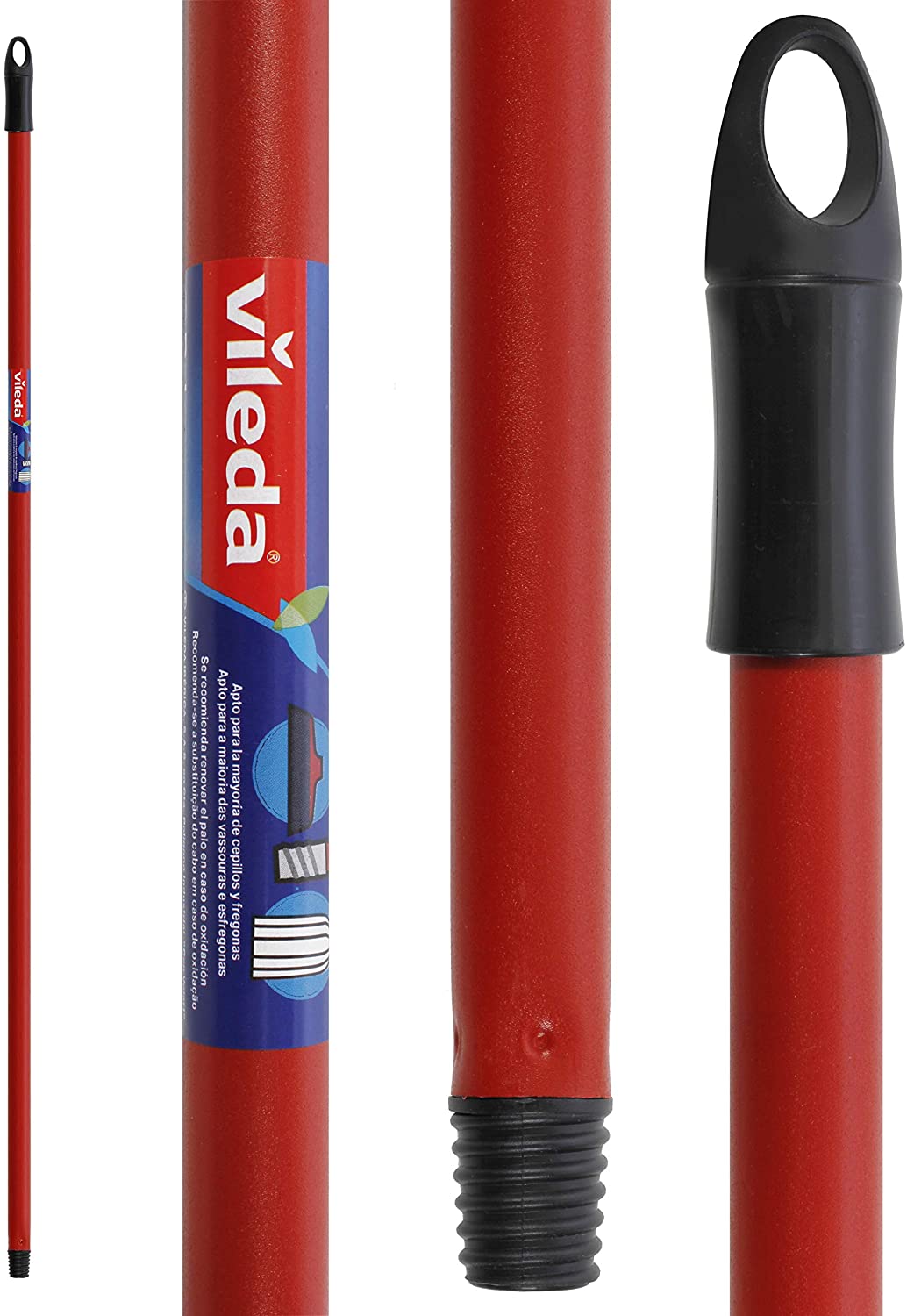 Vileda - Palo Universal Red 140 cm - Image 2